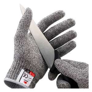 1. NoCry Level 5 Protection Cut-Resistant Gloves, EBook Included
