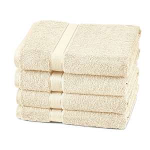 1. Pinzon 4-Piece Egyptian Cotton Bath Towels