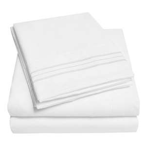 2. Sweet Home Collection Bed Sheet Set