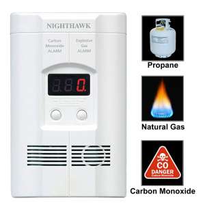 3. Kidde AC Plug-in Carbon Monoxide Detector Alarm