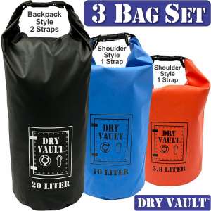 EasyGoProducts DRY VAULT – DRY BAG SETS