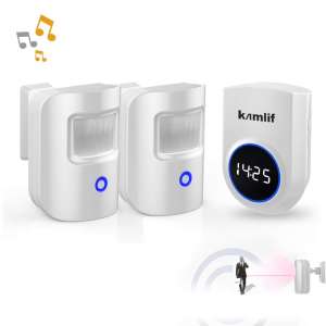 Kamlif Wireless Home Security Driveway Alarm 