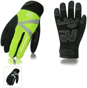 6. Vgo Thinsulate C100 Waterproof Winter Gloves