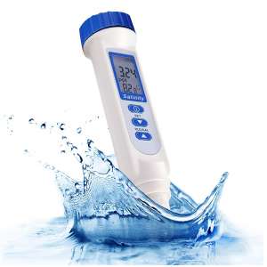 9. TEKCOPLUS Digital Salt Water Tester, IP65 Waterproof Rate