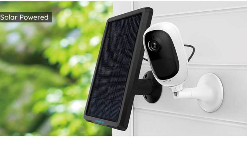 Solar Powered Security Camera