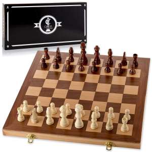 Chess Armory 15" Wooden Chess Set