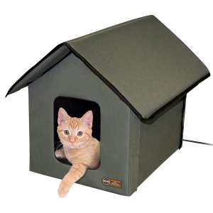 K&H Pet Products Insulated Cat Shelter - Heated