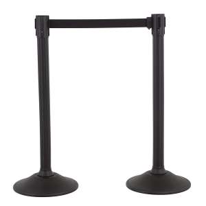 US Weight 2-Pack Sentry Crowd Control Stanchion