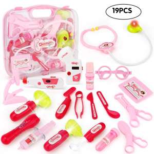 JoyGrow 19 PCS Medical Toys Doctor Kit Set for Kids