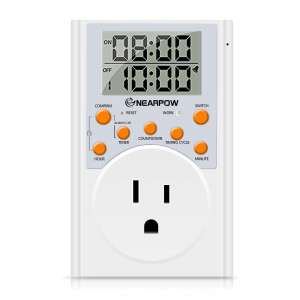 3. NEARPOW Multifunctional Infinite Timer Outlet