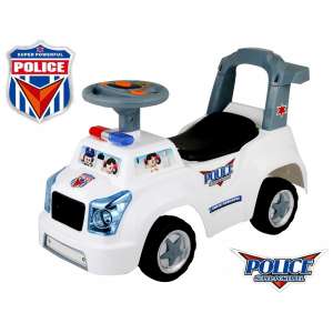 POCO DIVO Police Car Ride on Play Toy with Music and Light