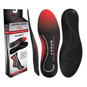 Physix Gear Sport Full Length Orthotic Insoles