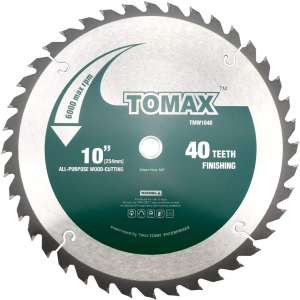 TOMAX 10-Inch Saw Blade with 40 Tooth