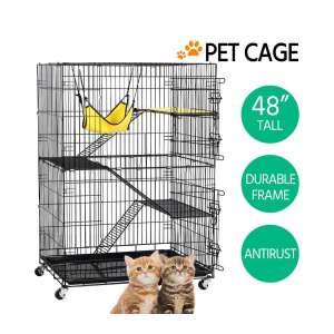 Topeakmart Rolling Cat Cage