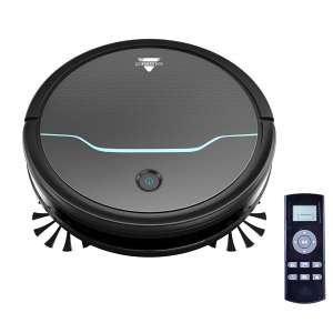 6. BISSELL EV675 Robot Vacuum Cleaner with a Self-Charging Dock, Black