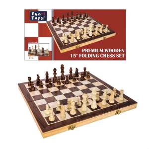 Fun+1 Toys! Classic Wooden Chess Set