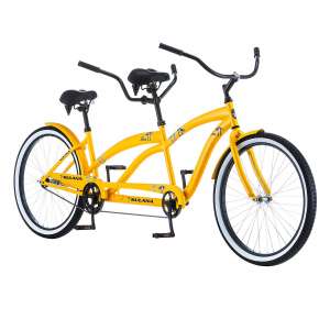 Kulana Lua Single-Speed Tandem Bike, Yellow