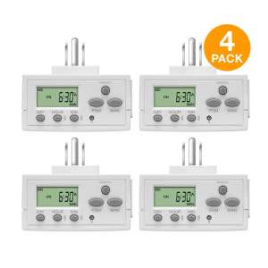 6. TOPGREENER TGT02 Electrical Outlets Plug-in Timer