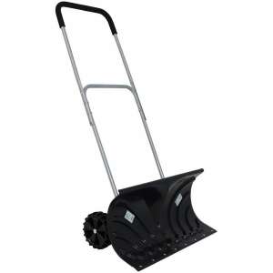 CASL Brands Snow Shovel with 6" Wheels