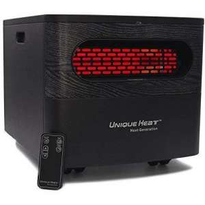Unique Heat 1500-Watt Space Heater with Quiet Fan