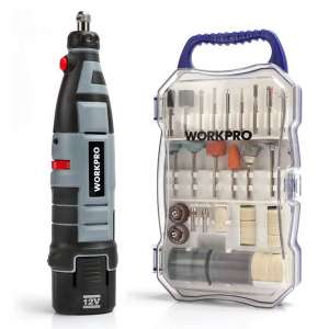 7. WORKPRO Cordless Variable Speed Rotary Tool Kit