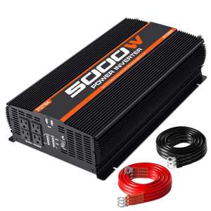 10. POTEK 5000W Car Power Inverter with 2 USB Port and 4 AC Outlets