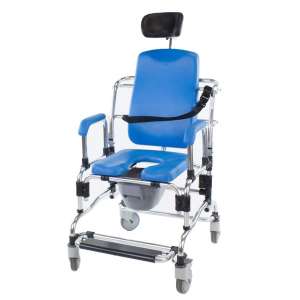 Laguna Professional Instructional Quality Reclining Shower Chair with Padded Seat