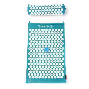 2. Nayoya Neck and Back Pain Relief Acupressure Mat- comes in a Carry Case
