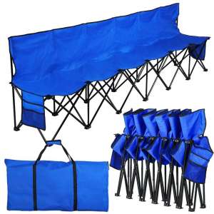 3. Yaheetech Lightweight Folding Bench with a Carrying Bag