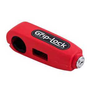 6. Grip-Lock GLRed Motorcycle And Scooter Lock