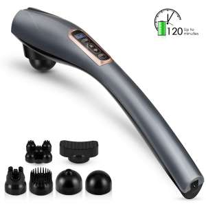 MOICO Handheld Back Massager - Cordless Percussion Massager