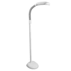6. Verilux Original LED Floor Lamp, Energy-Efficient with an Adjustable Gooseneck