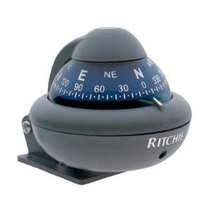 7. Ritchie Navigation X-10M 2-Inch Dial Sport Gray Boat Compass