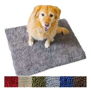 8. Enthusiast Gear Dog Ultra Absorbent Non-Slip Mud Door Mat – Washable
