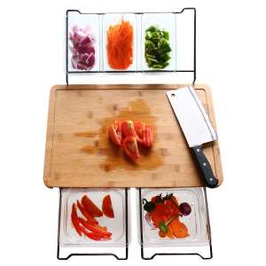 RoofWorld Cutting Board with Trays