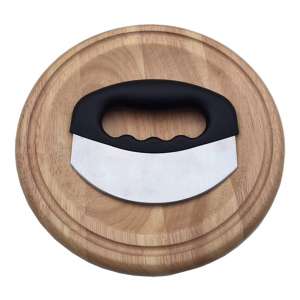 8. The Checkered Chef Knife (With Cutting Board Set)