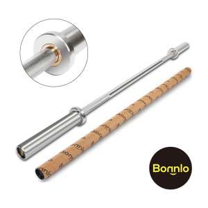 Bonnlo Barbell Olympic 5FT 600lbs 28mm Curl Bar