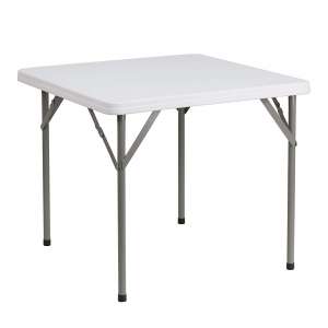 Flash Furniture 3-FT Square Plastic Folding Table