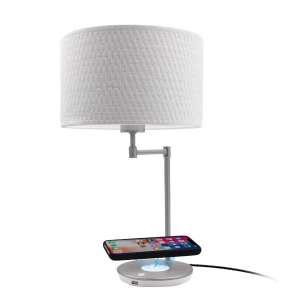 Macally Wireless Charging Lamp with USB Port