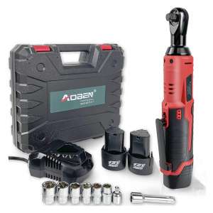 AOBEN Cordless Electric Ratchet Set with Battery and Charger