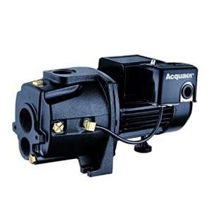 Acquaer 1 HP Cast iron Jet Pump with an Injector kit