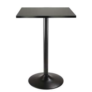 Winsome Obsidian Black dining bar table