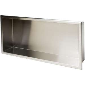 ALFI Brushed Stainless Steel Shower Niche