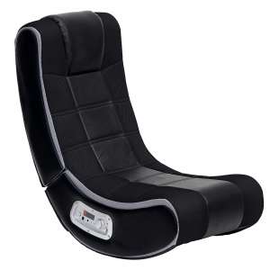 X Rocker V Rocker SE Black Foam Floor Video Gaming Chair