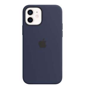 Apple Silicone Deep Navy Case for iPhone 12 Pro: iPhone 12