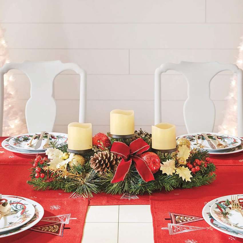 Top 10 Best Artificial Christmas Centerpieces in 2021 Reviews