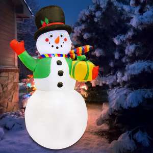 Joiedomi 7 Feet Inflatable Snowman