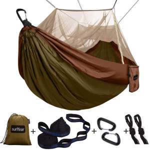 Portable Parachute Double & Single Camping Hammock