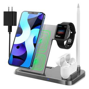 Fitwish 4-in-1 Wireless Charging Station