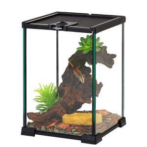 REPTIZOO Mini Glass Terrarium Reptile Tank
